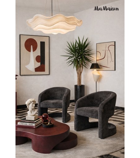 MaMaison krzesło SHELLY czarne