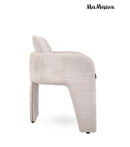MaMaison krzesło LAUREN beżowe