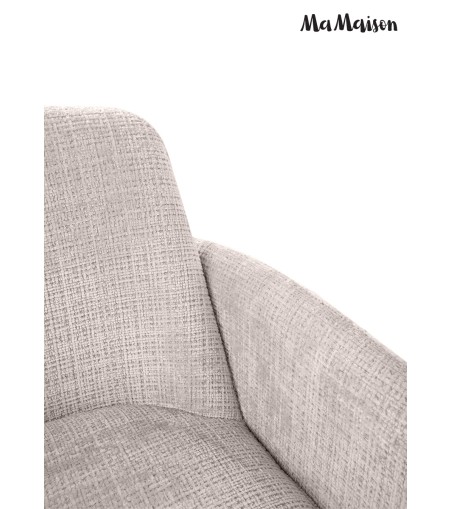 MaMaison krzesło LAUREN beżowe