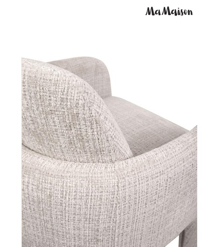 MaMaison krzesło LAUREN beżowe