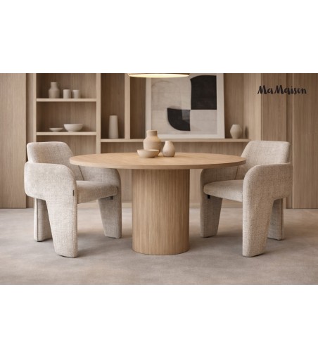 MaMaison krzesło LAUREN beżowe