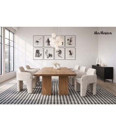 MaMaison krzesło LAUREN beżowe