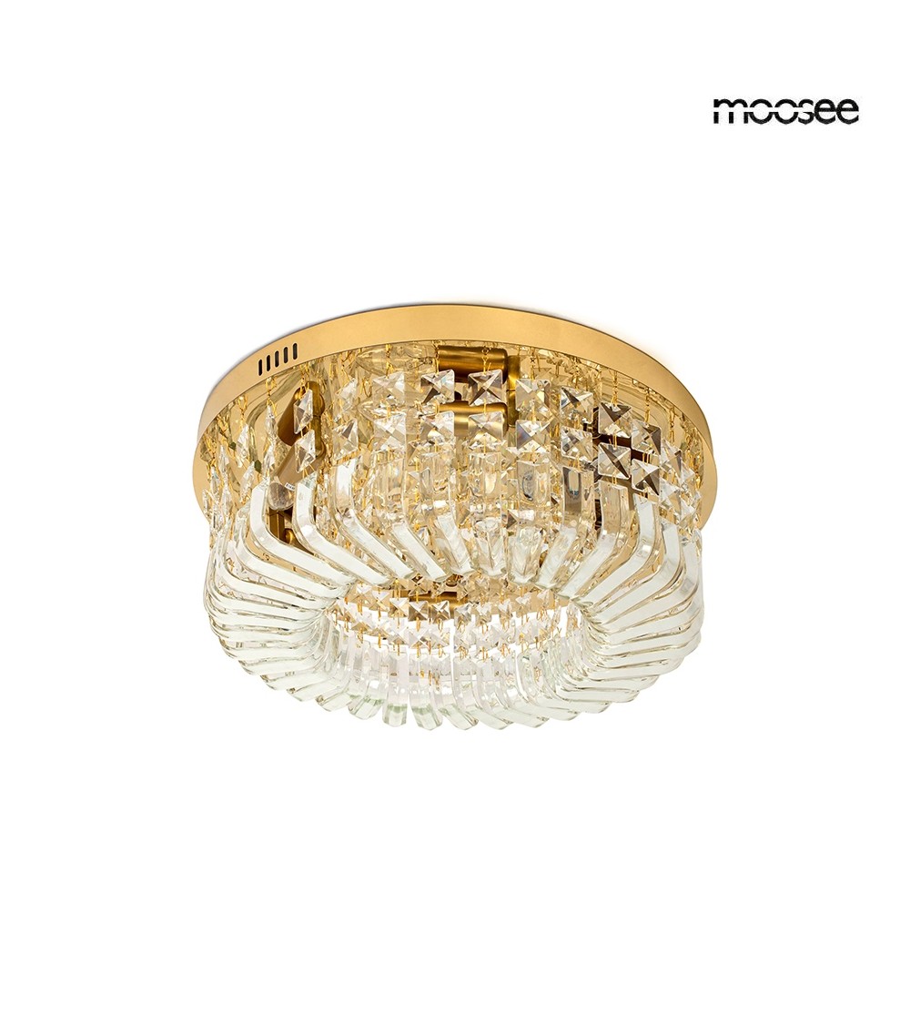 MOOSEE lampa sufitowa / plafon BALUNA 50  złota