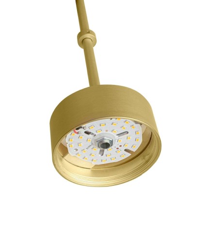 MOOSEE lampa wisząca CAPRI DISC 3 złota