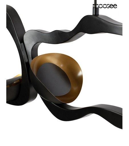 MOOSEE lampa wisząca TORRE czarna