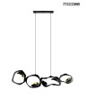 MOOSEE lampa wisząca TORRE czarna