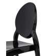 Krzesło ELIZABETH czarne - poliwęglan