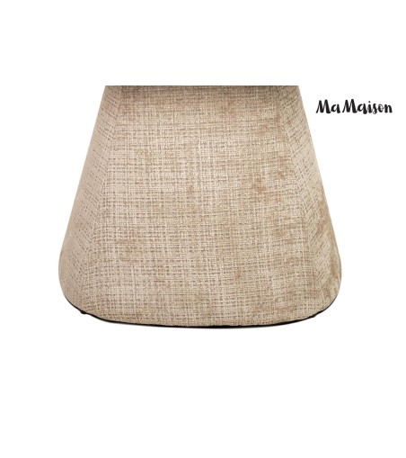 MaMaison krzesło obrotowe PEDRA beżowe