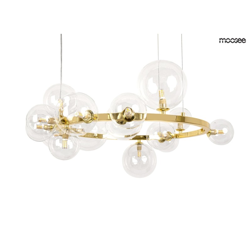MOOSEE lampa wisząca ALURE 85 złota