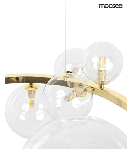 MOOSEE lampa wisząca ALURE 85 złota