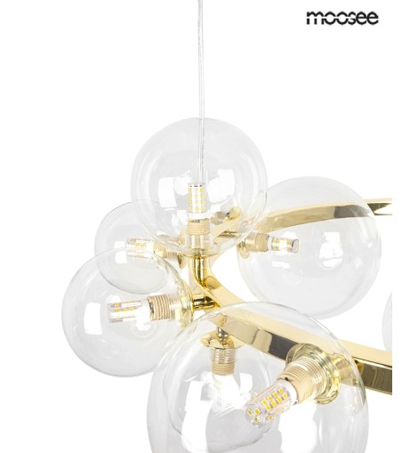 MOOSEE lampa wisząca ALURE 85 złota