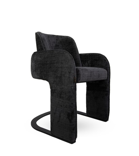 MaMaison krzesło BORA czarne