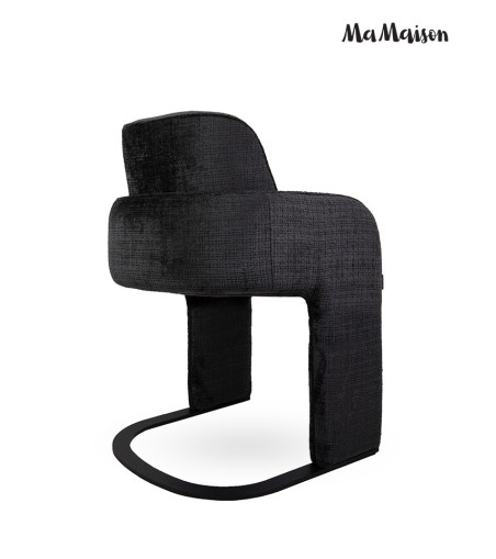MaMaison krzesło BORA czarne