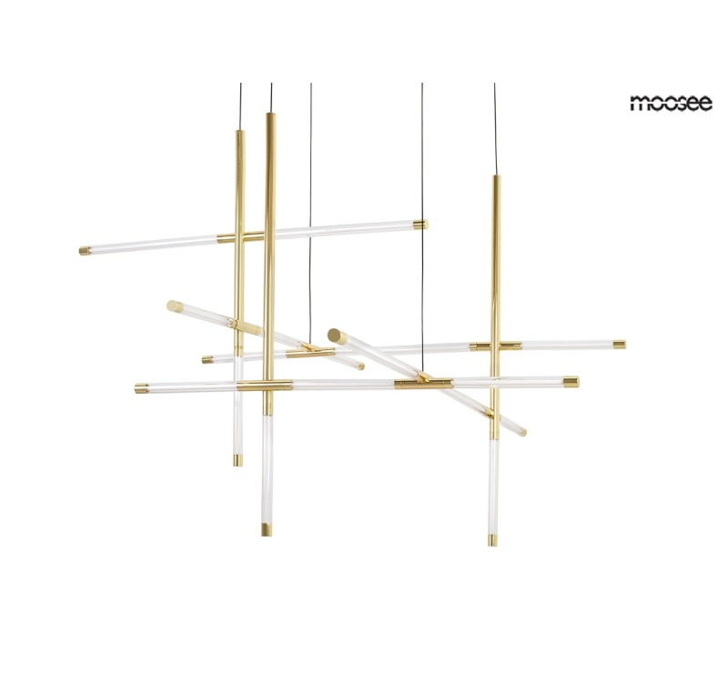 MOOSEE lampa wisząca MIKADO M złota