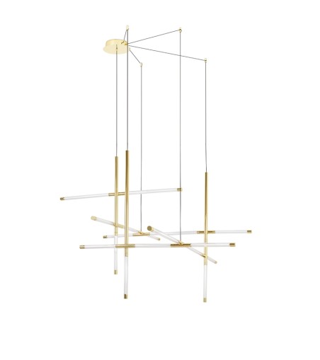 MOOSEE lampa wisząca MIKADO M złota