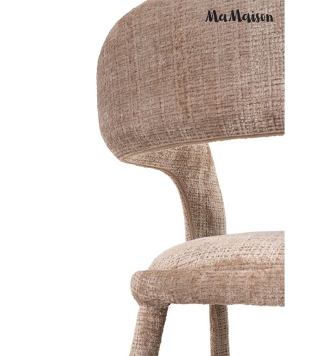 MaMaison krzesło barowe IRIS beżowe