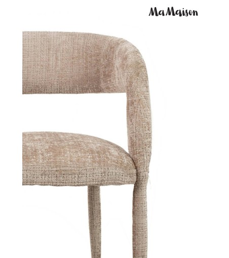 MaMaison krzesło barowe IRIS beżowe