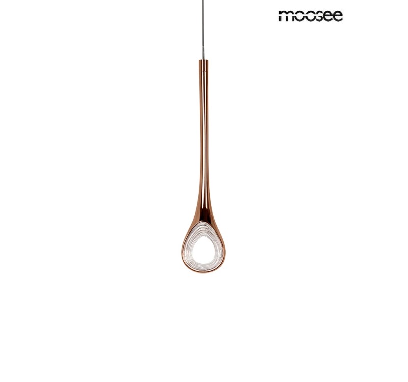 MOOSEE lampa wisząca VUELO miedziana