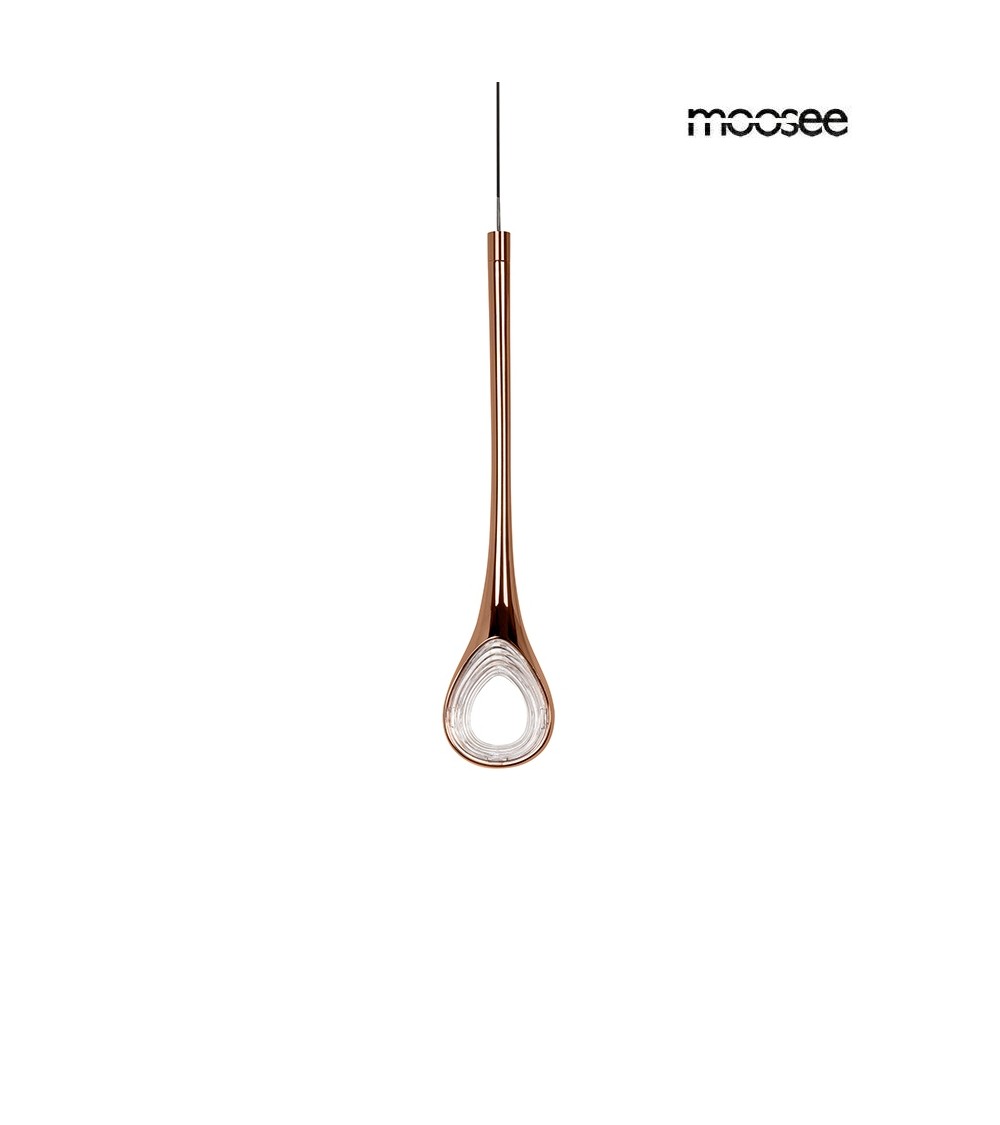 MOOSEE lampa wisząca VUELO miedziana