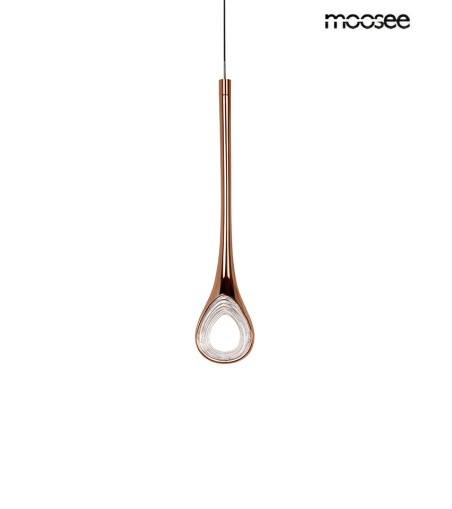 MOOSEE lampa wisząca VUELO miedziana