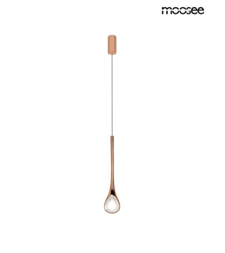 MOOSEE lampa wisząca VUELO miedziana
