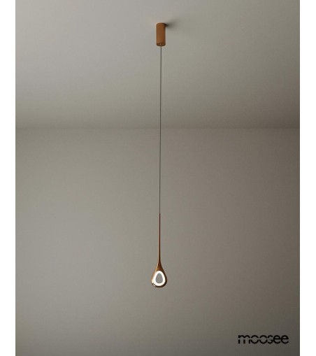 MOOSEE lampa wisząca VUELO miedziana