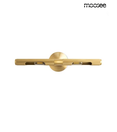 MOOSEE lampa ścienna CRUDO złota