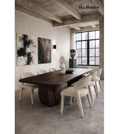 MaMaison krzesło KOS beżowe