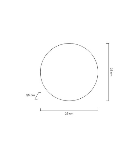 MOOSEE lampa ścienna SHADOW SUN 30  -     metal