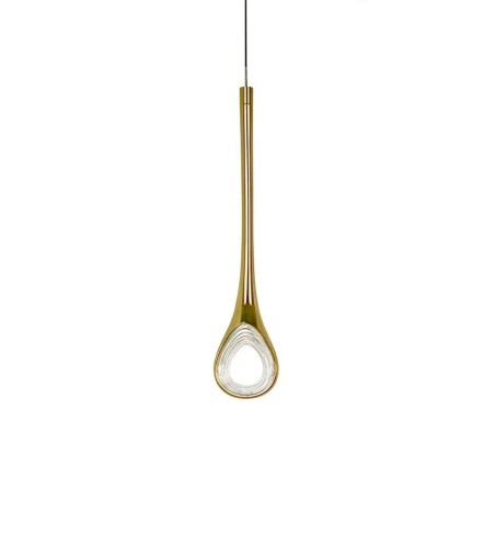 MOOSEE lampa wisząca VUELO złota