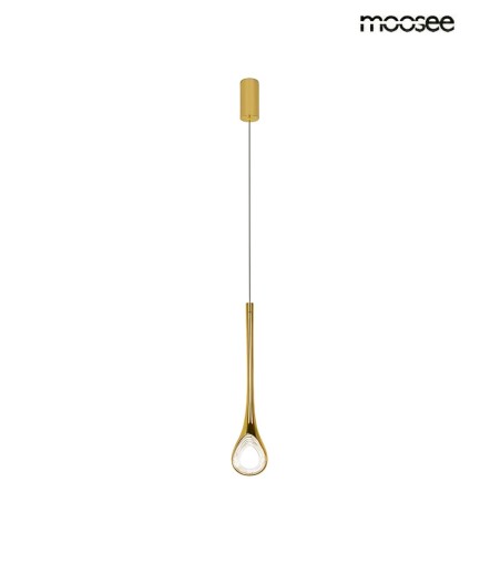 MOOSEE lampa wisząca VUELO złota