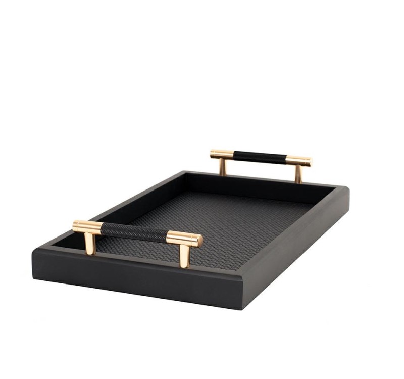 Taca dekoracyjna SHP PORTO czarna