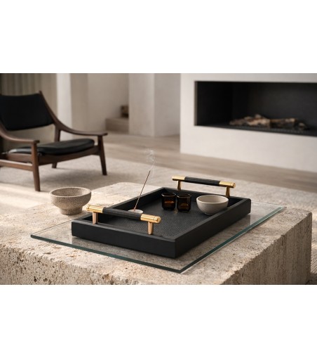 Taca dekoracyjna SHP PORTO czarna