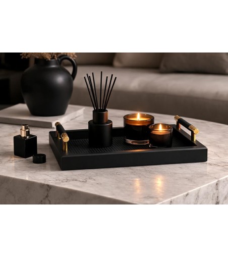 Taca dekoracyjna SHP PORTO czarna