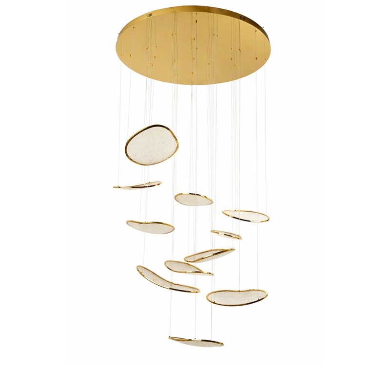 MOOSEE lampa wisząca MEDUSA złota