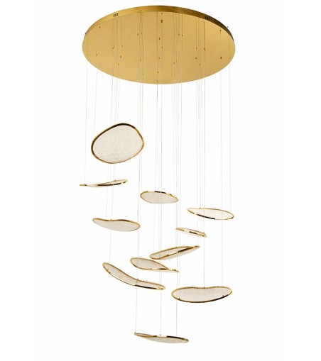 MOOSEE lampa wisząca MEDUSA złota