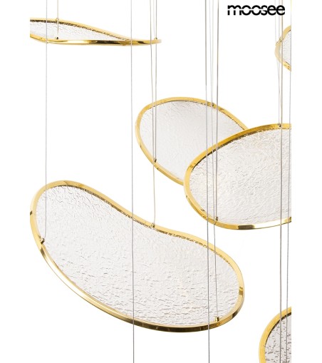 MOOSEE lampa wisząca MEDUSA złota