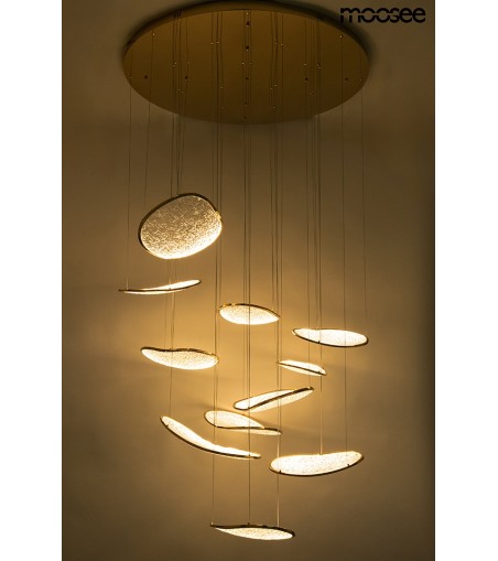 MOOSEE lampa wisząca MEDUSA złota