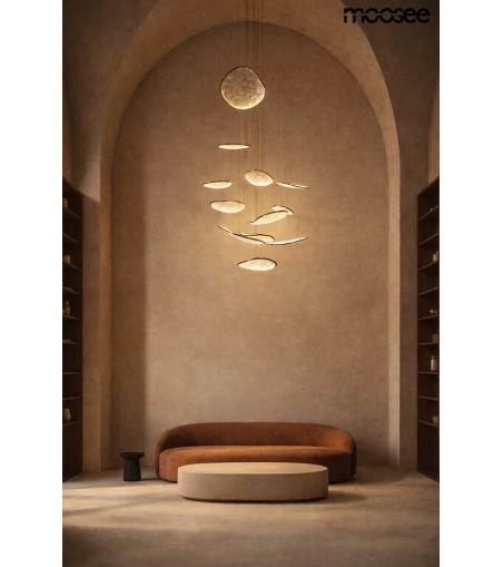 MOOSEE lampa wisząca MEDUSA złota