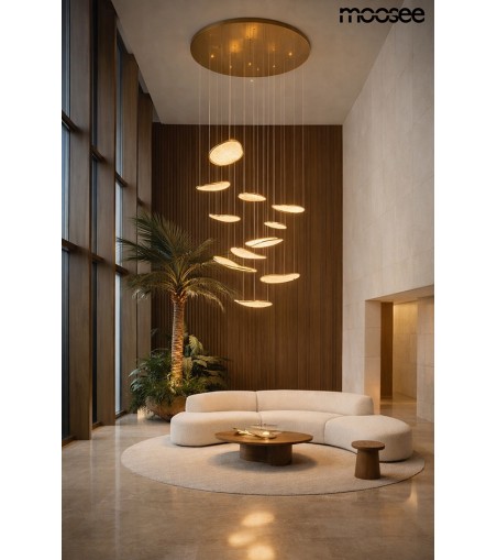 MOOSEE lampa wisząca MEDUSA złota