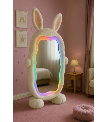 Lustro stojące BUNNY z oświetleniem LED   240x150 cm