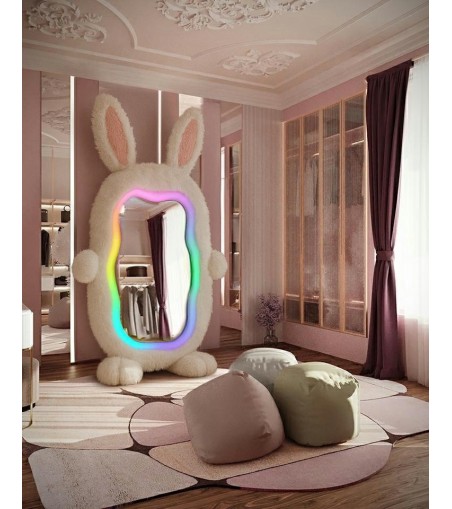 Lustro stojące BUNNY z oświetleniem LED   240x150 cm