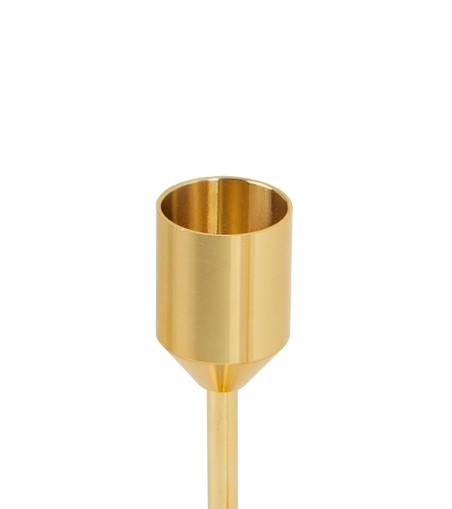 Zestaw 3 świeczników SHP SPLEND złoty