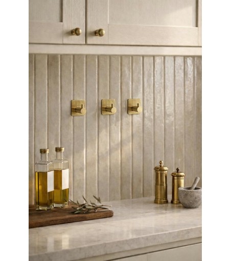 Zestaw 2 haczyków samoprzylepnych SHP     BAROLO złoty