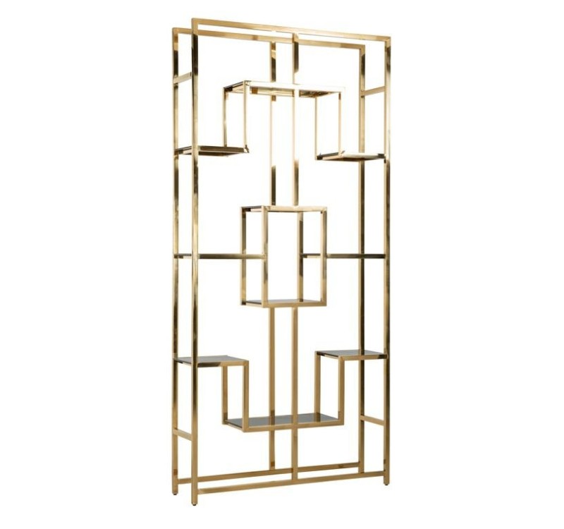 RICHMOND regał MAGNUS złoty