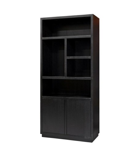 RICHMOND regał na książki OAKURA 1 czarny