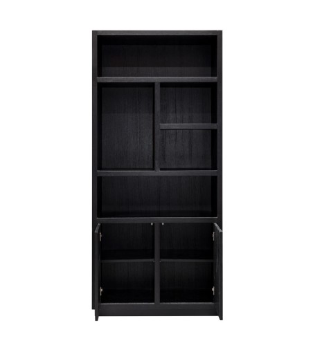 RICHMOND regał na książki OAKURA 1 czarny