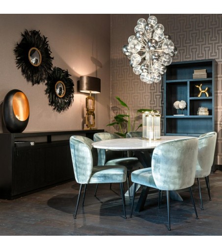 RICHMOND regał na książki OAKURA 1 czarny