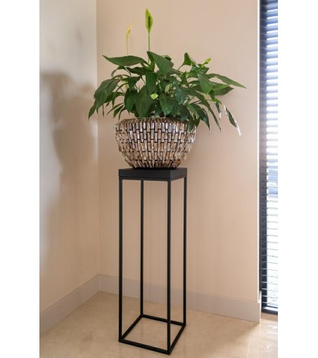 RICHMOND kolumna / stolik OAKURA czarny