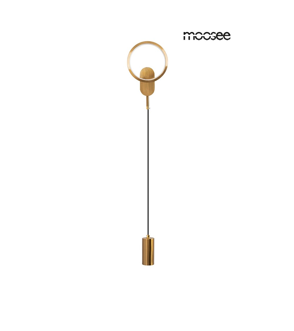 MOOSEE lampa ścienna COMO złota